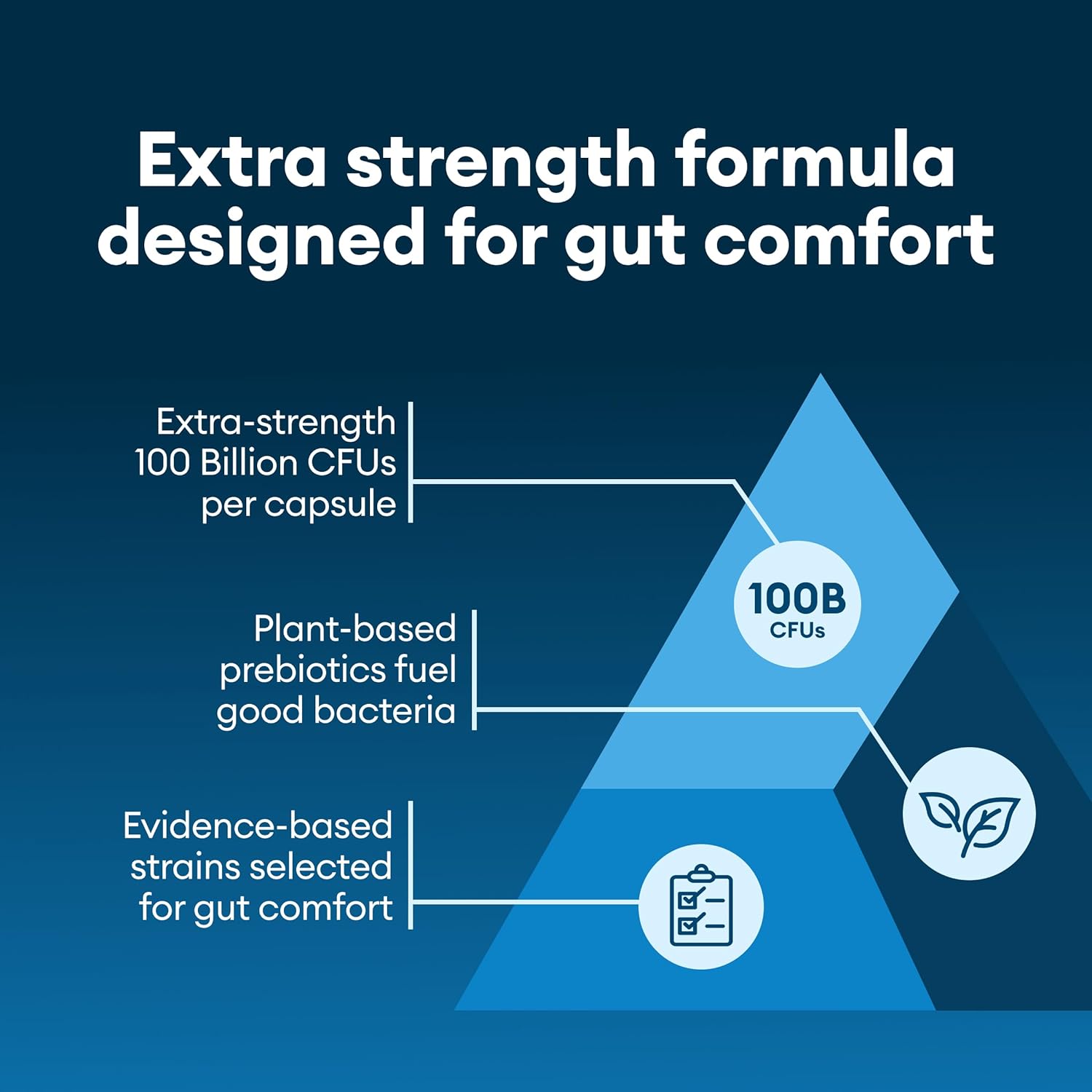 100 Billion Advanced Probiotic with Organic Prebiotics J6675