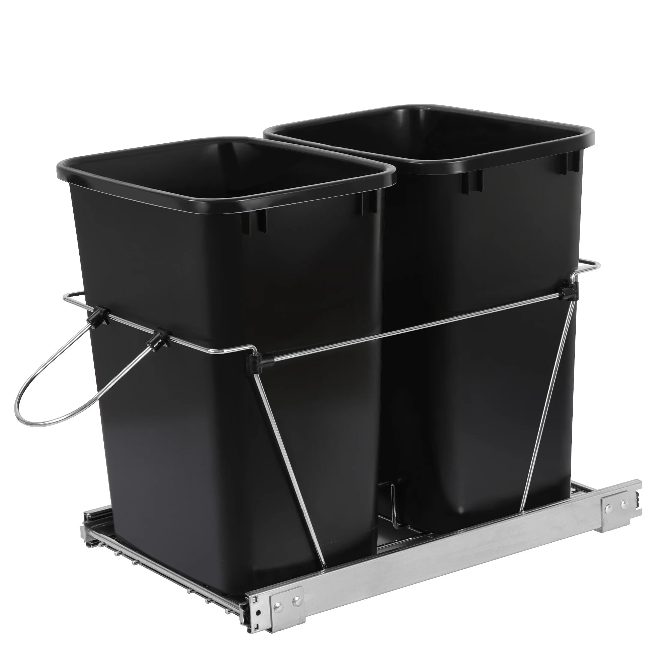 Dual 35Qt Pullout Trash Can A507