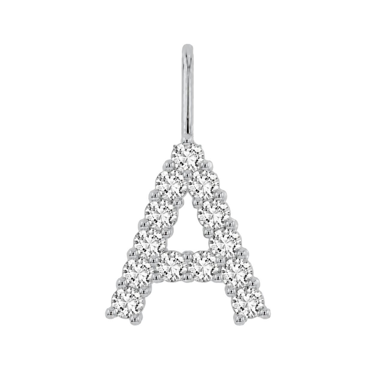 Diamond Initial Charm E118016