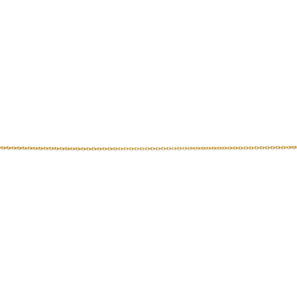 14K Gold Cable Chain Necklace I211346