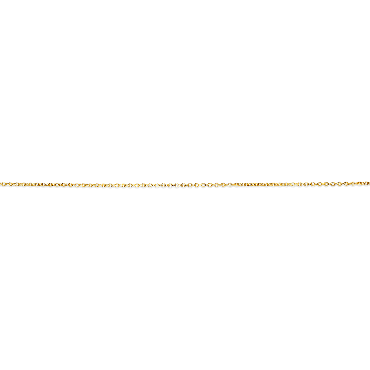 14K Gold Cable Chain Necklace I211346