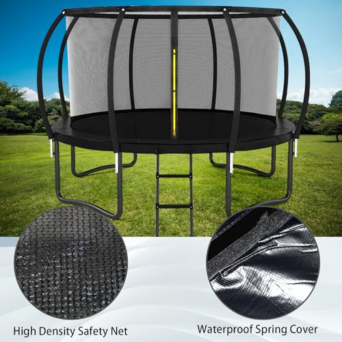 12FT 14FT 15FT 16FT Trampoline with Enclosure Net I43685