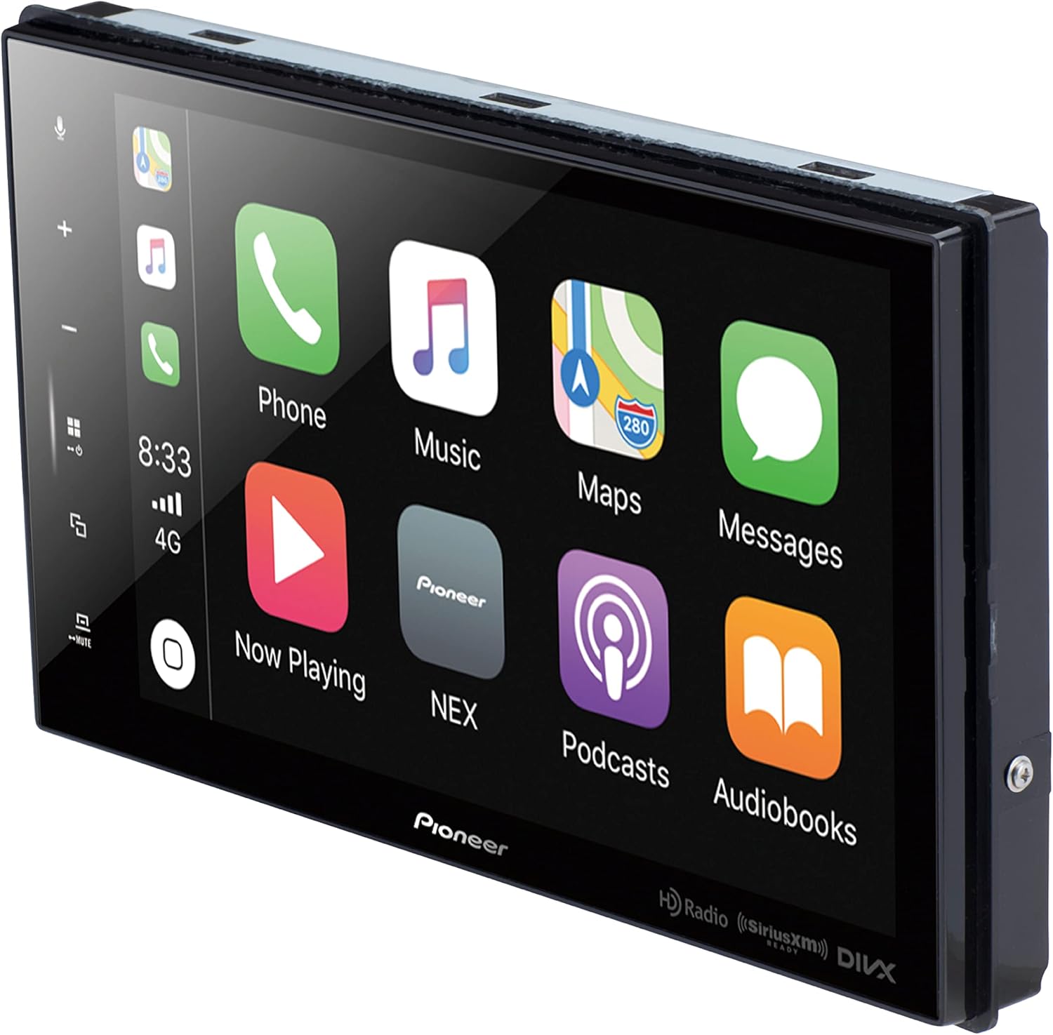 8-inch Digital Media Receiver Wireless Carplay Android Auto Bluetooth HD Radio H138
