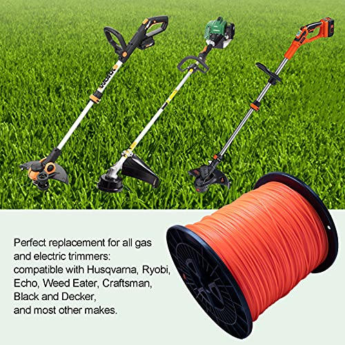 .065-Inch-by-3000-ft-5lb Round Weed Eater String Trimmer Line L5998