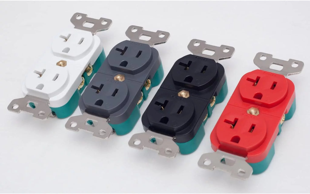 White AC Outlet F466985