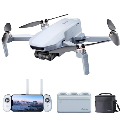 GPS Drone with 4K EIS Camera, Under 249g, 62 Mins Flight, 4KM FPV Transmission, Brushless Motor, Auto Return, Lightweight Foldable Drone I572886