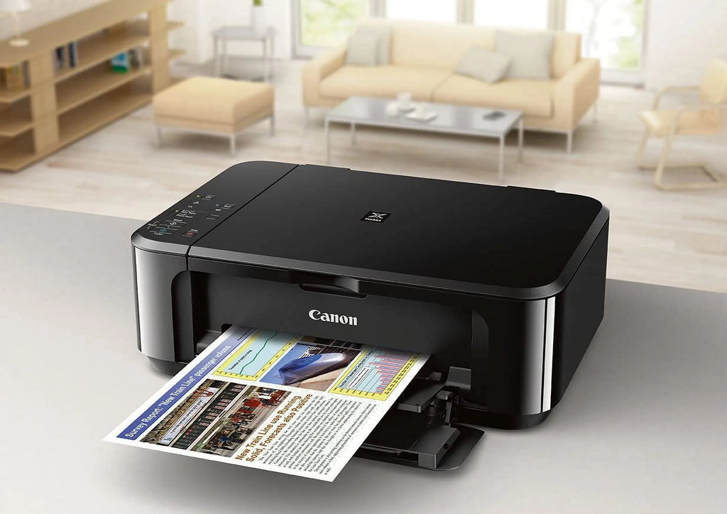 Black Wireless All-In-One Color Inkjet Printer B9833
