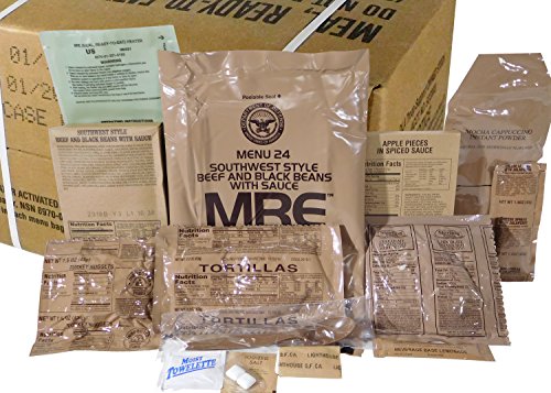 MREs (Meals Ready-to-Eat) Box B, Menus 13-24 T1024