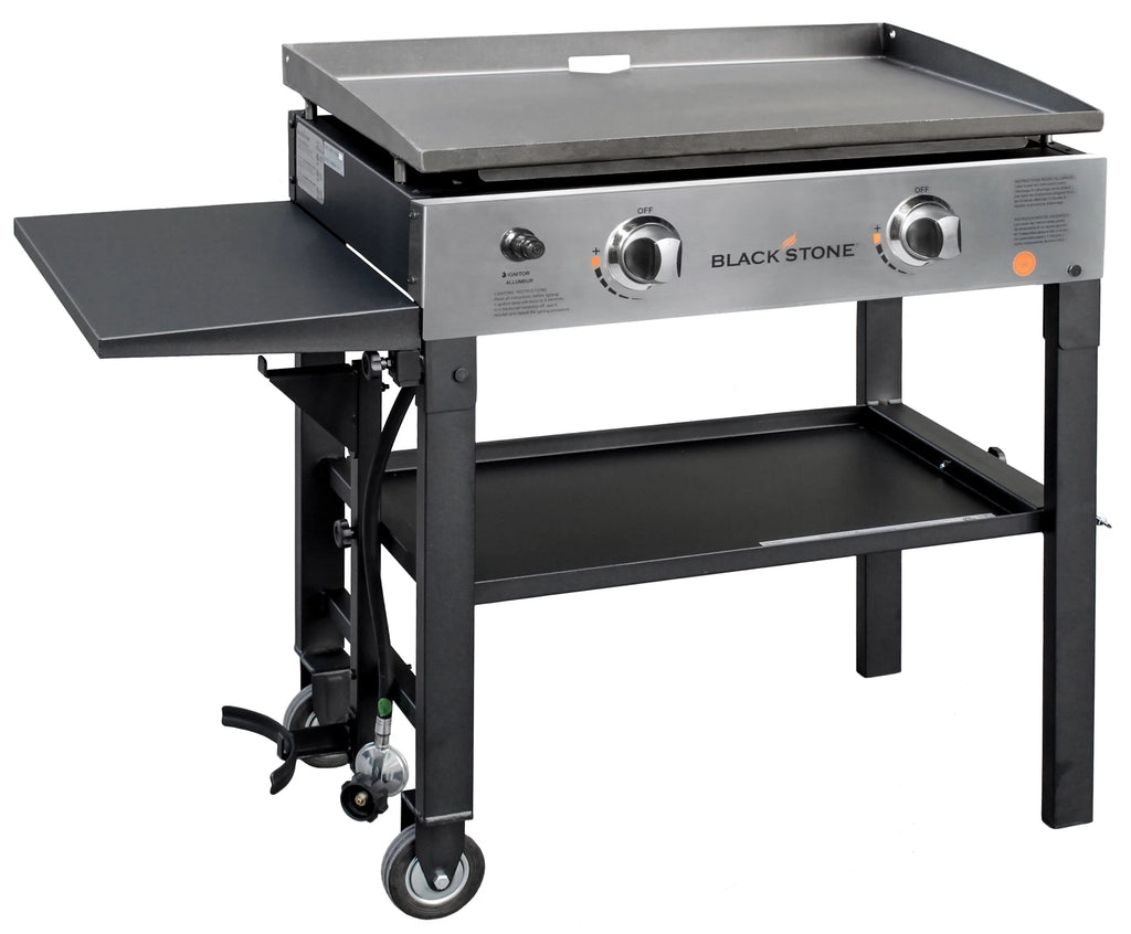 2-Burner 28" Griddle Cooking Station with Stainless Steel X584