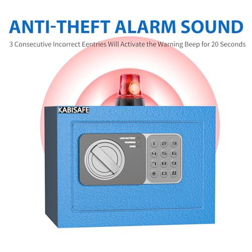 0.3 Cubic Ft Small Safe with Keypad H105