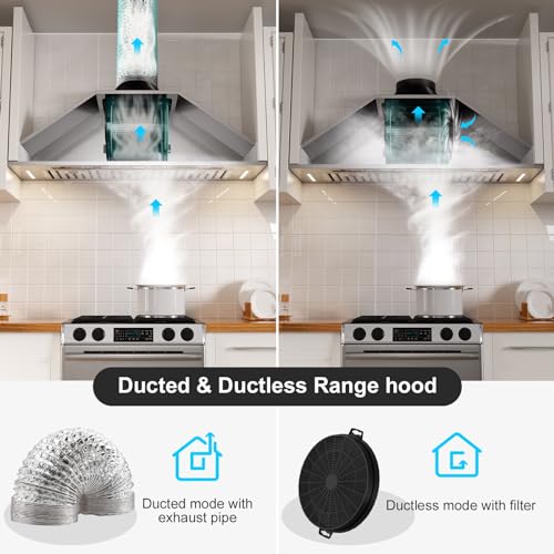 900 CFM Voice Control Kitchen Range Hood M6037