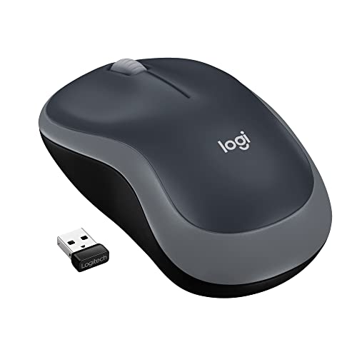 Wireless Mouse with USB Receiver - Swift Grey V31639