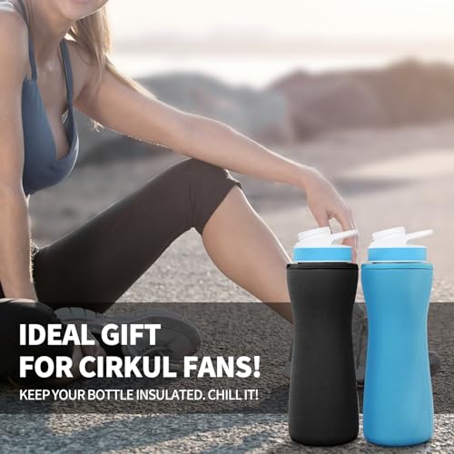 2 Pack Black Sleeve for 22oz Water Bottle G529816