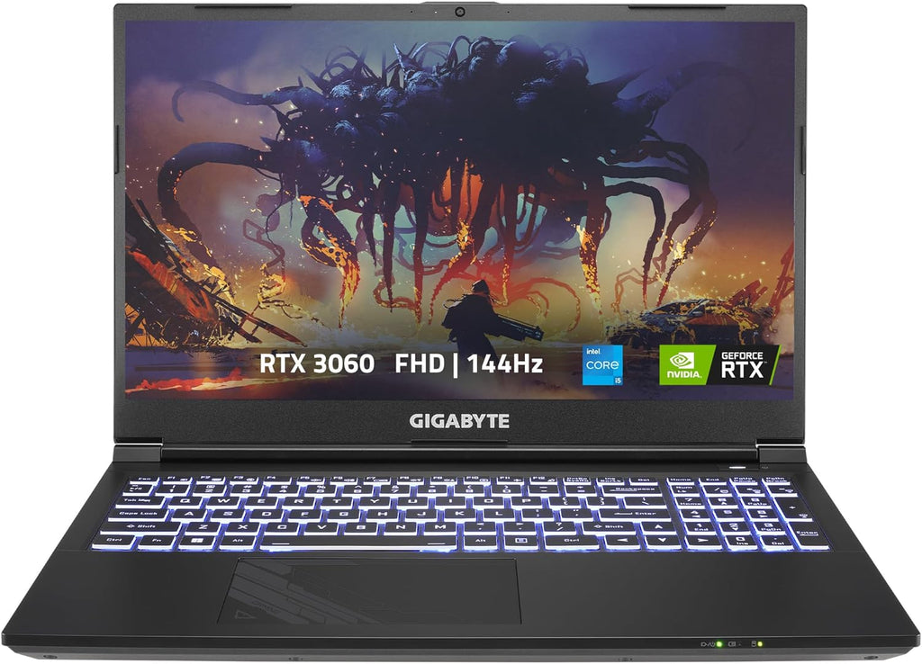 15.6" FHD 144Hz Gaming Laptop with NVIDIA GeForce RTX 3060 6GB, Intel Core i5-12500H, 16GB Memory, 512GB SSD, Win11 Home (Renewed) Y9015