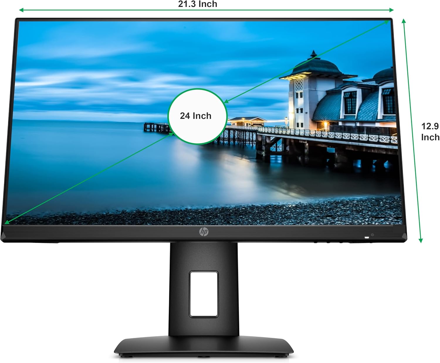 24 Inch FHD LCD Monitor with VGA Port and HDMI Port F269