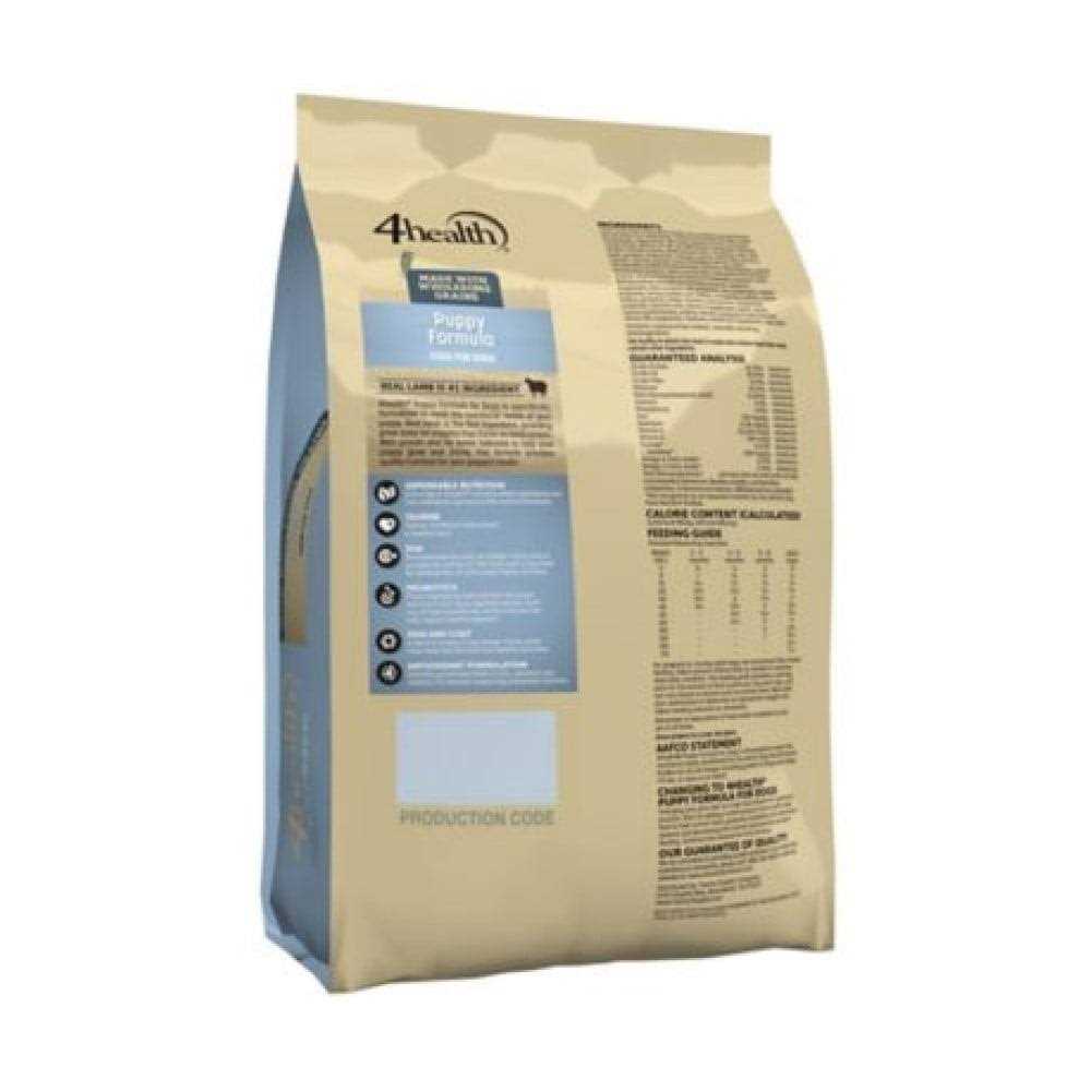 4health Wholesome Grains Puppy Lamb Formula Dry Dog Food M230464