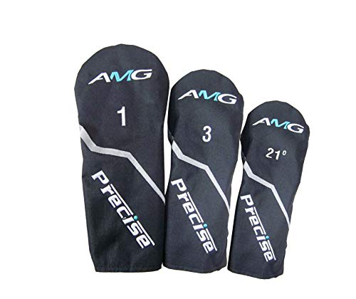 Complete Golf Clubs Package Set Includes Titanium Driver, Fairway, Hybrid, 6-PW Irons, Putter, Bag, 3 H/C's Right Hand X72153