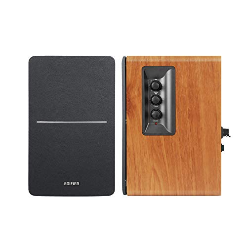 Powered Bookshelf Speakers with Wireless Wi-Fi Audio Streamer T963073