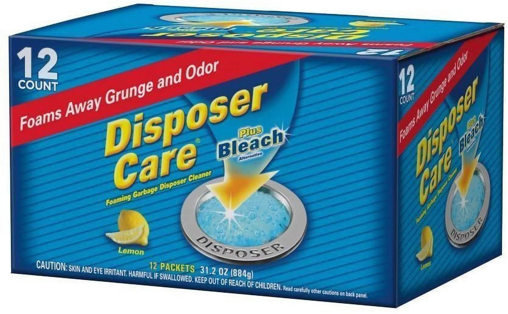 12 Pack 4.9 Ounces Garbage Disposer Cleaner J81079