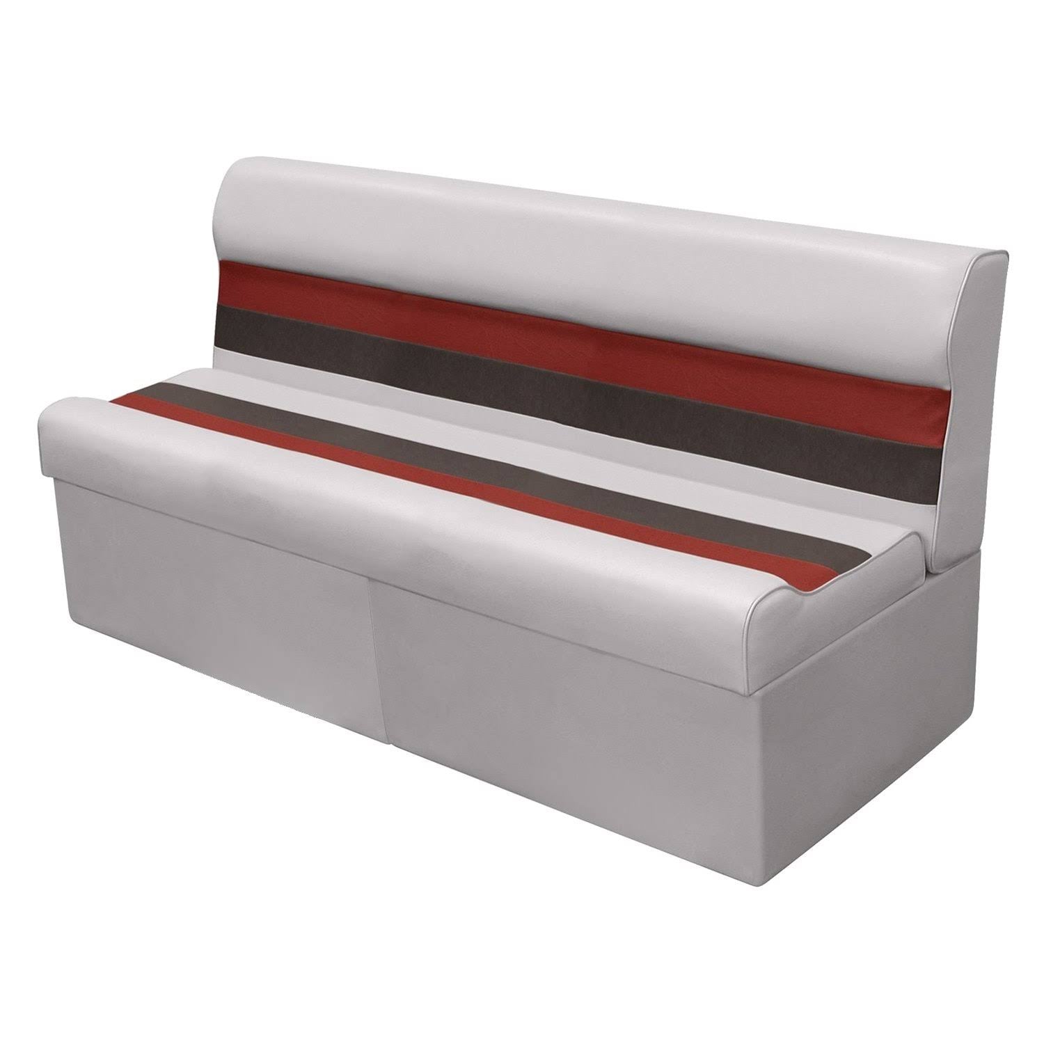 Grey/Red/Charcoal Pontoon Bench Seat G86692