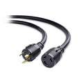 3 Prong 30 Amp Locking Generator Extension Cord 25 ft with Carry Strap N49421