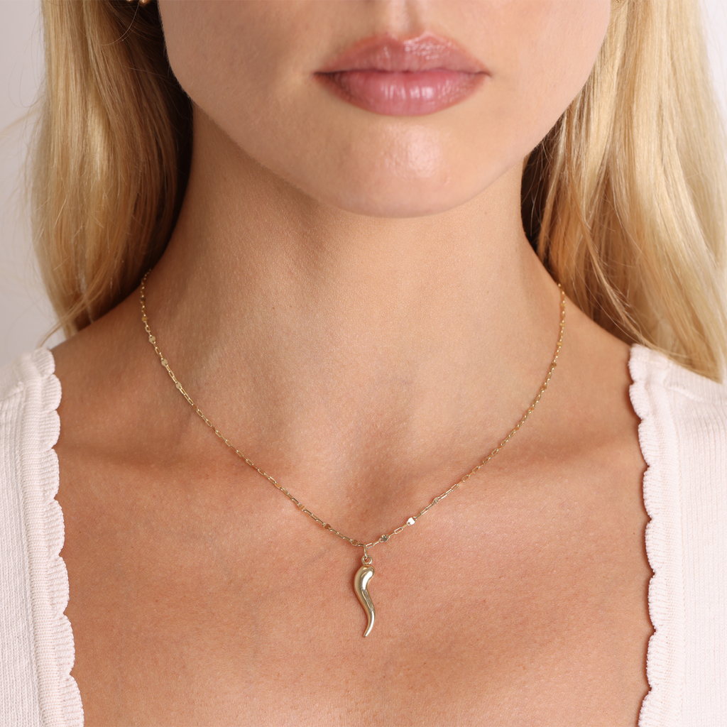 Italian Horn Charm D657