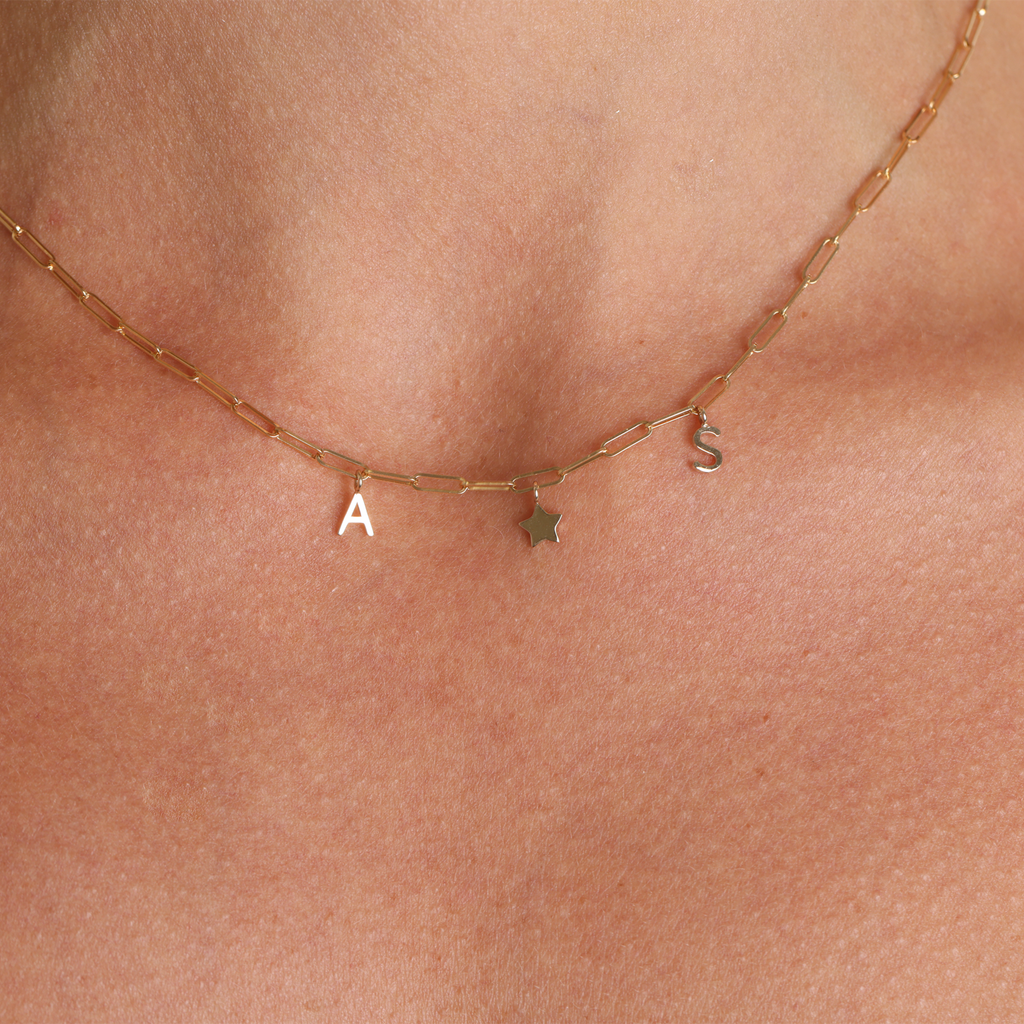 Custom Charm Necklace U81342