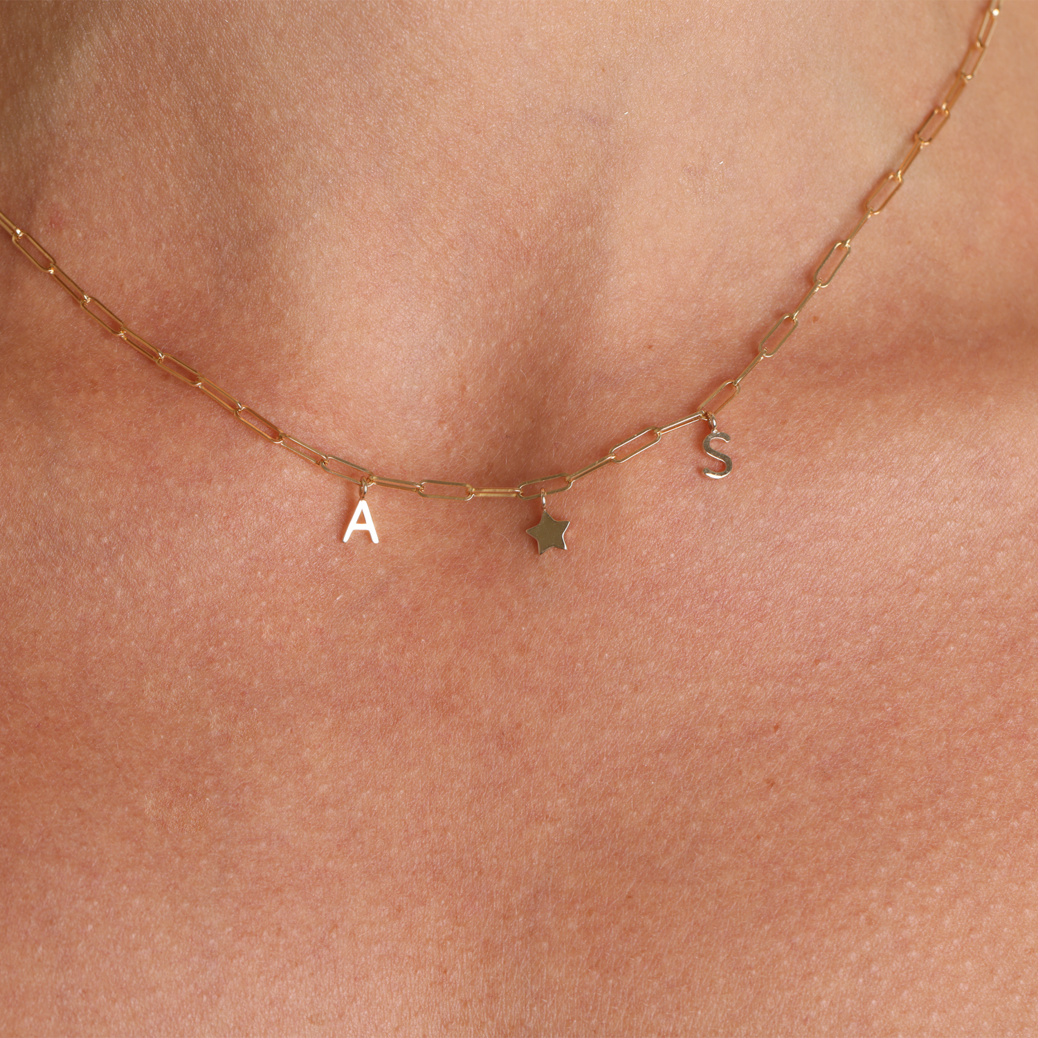 Custom Charm Necklace U81342