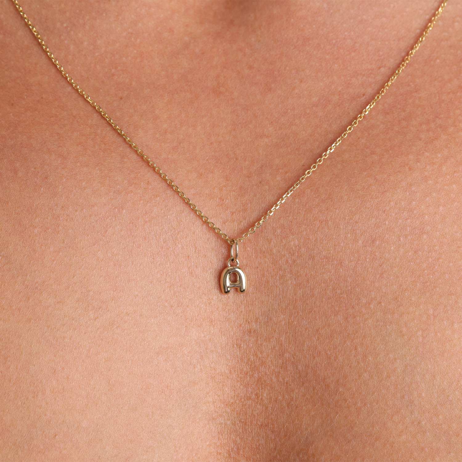 Puff Letter Charm B856615