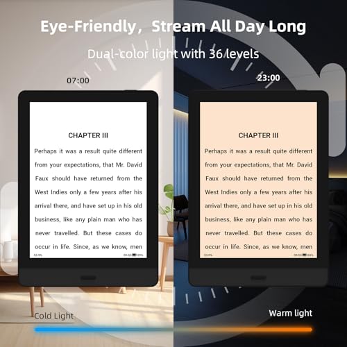 Black 6-Inch E-Ink Tablet with 32GB Storage L818