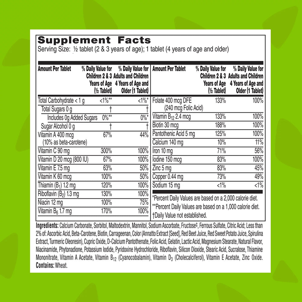 150 Tablets (Pack of 2) Chewable Tablets M632630