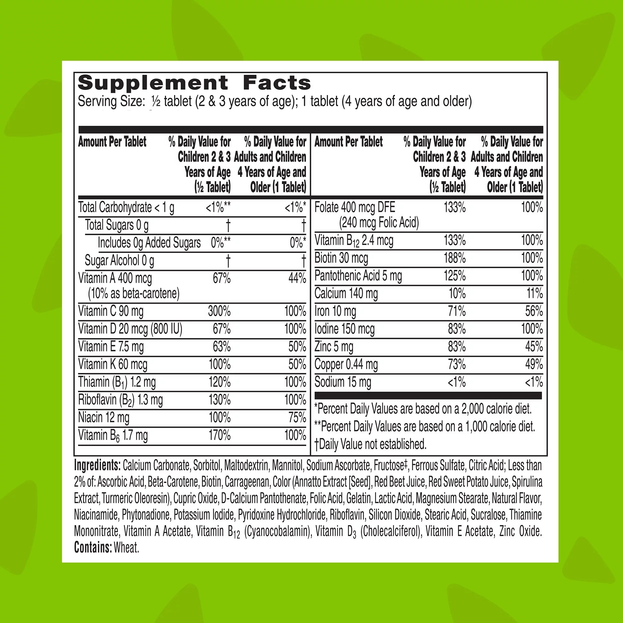 150 Tablets (Pack of 2) Chewable Tablets M632630