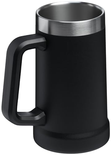 24 oz Insulated Stainless Steel Beer Stein G924516