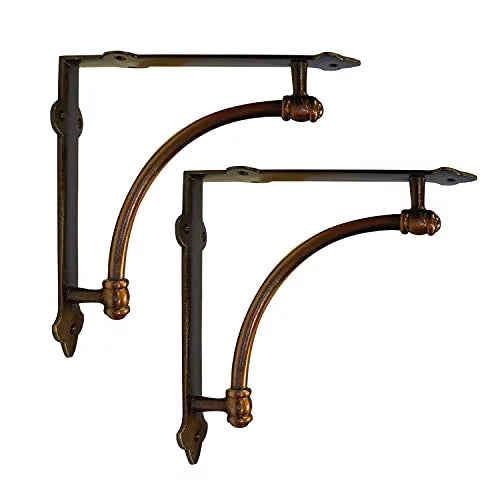 Cast Iron Shelf Brackets 2 Pack N34592