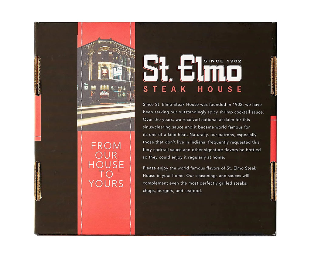 Steak Sauce, Creamy Horseradish, Cocktail Sauce, Seasoning Gift Box Q260684