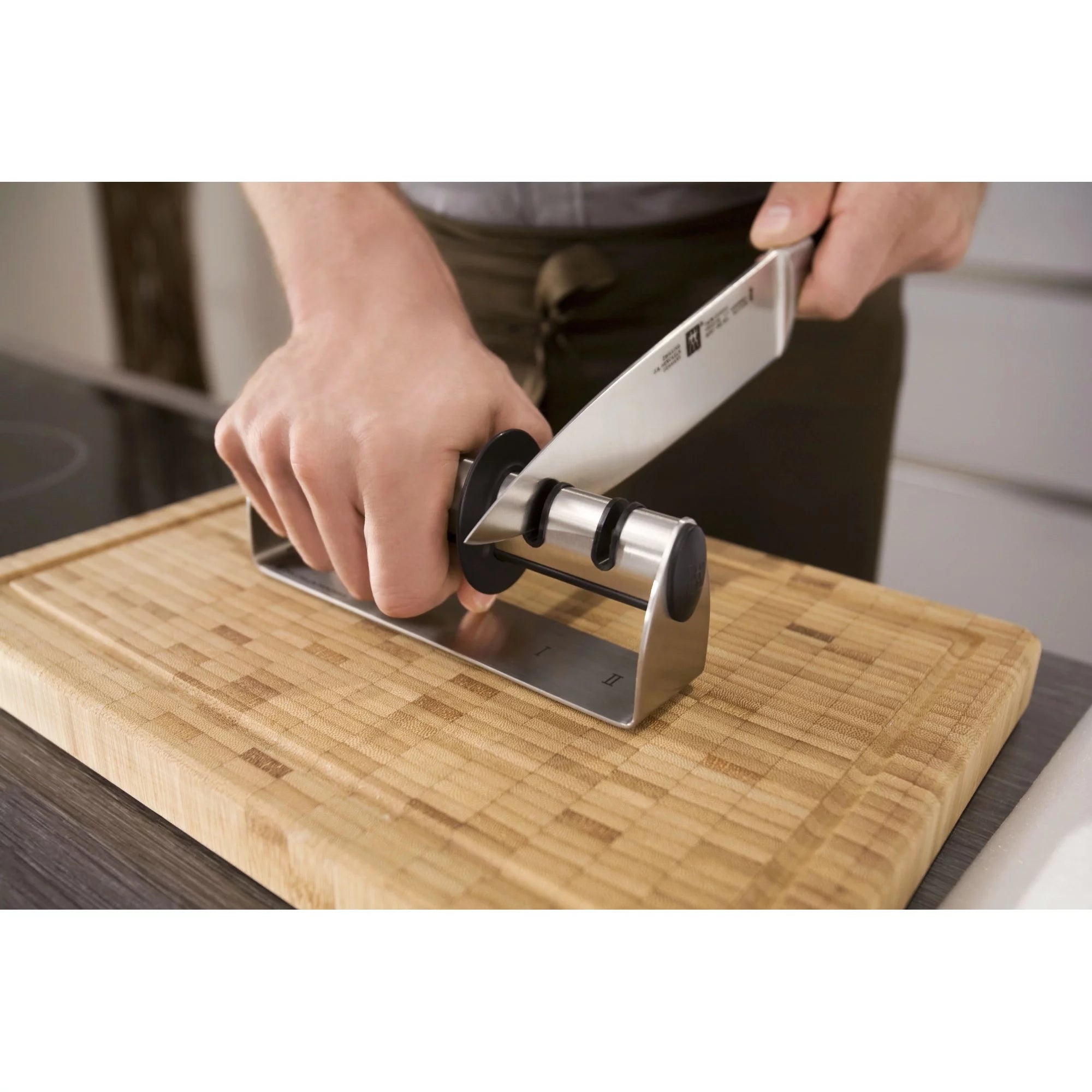 Stainless Steel Handheld Knife Sharpener R2372