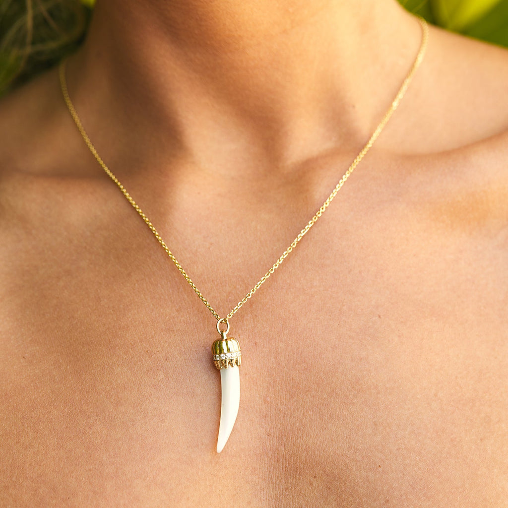 Mother of Pearl Tusk G970334