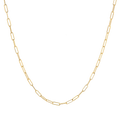 Dainty Paperclip Chain Necklace X5108