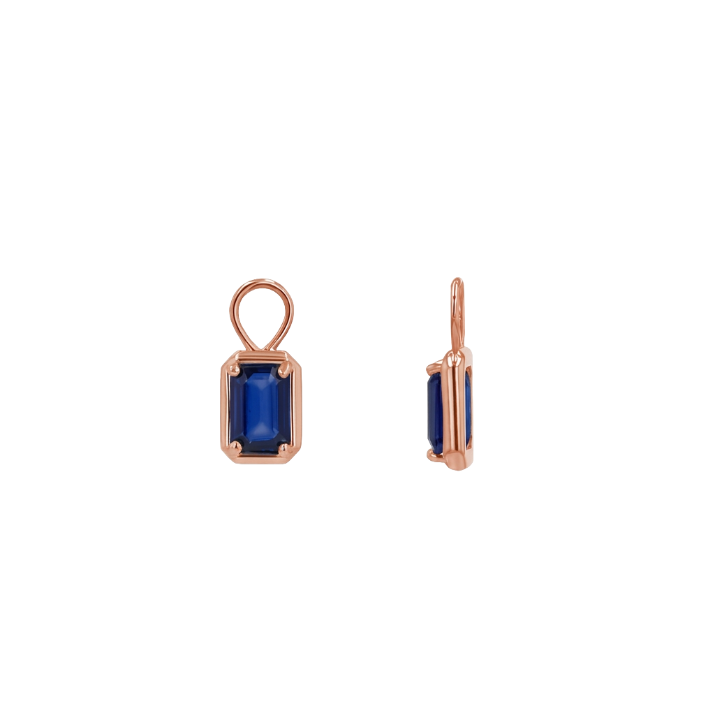 Emerald Huggie Charms I742