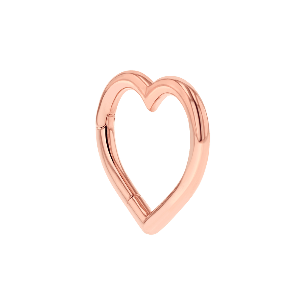 Heart Charm Enhancer Connector P369