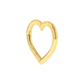 Heart Charm Enhancer Connector P369