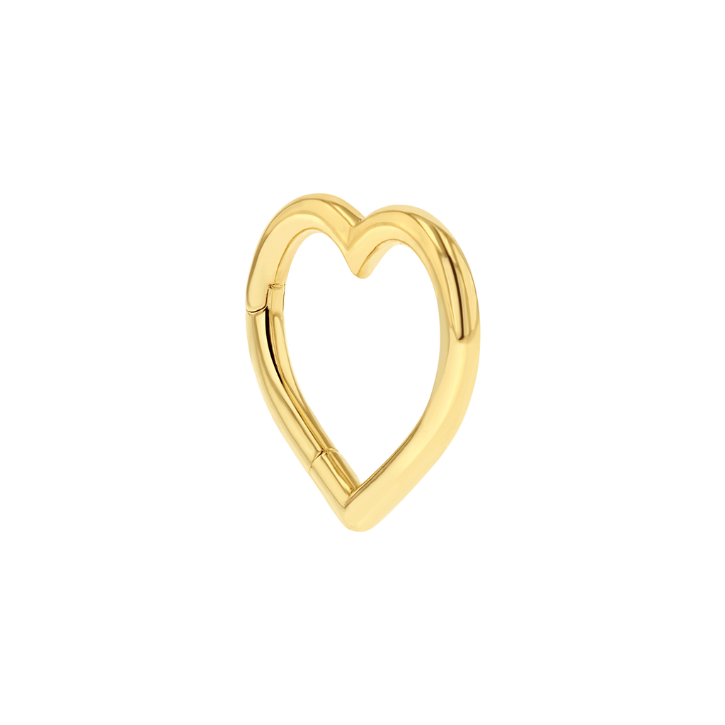 Heart Charm Enhancer Connector Y7785