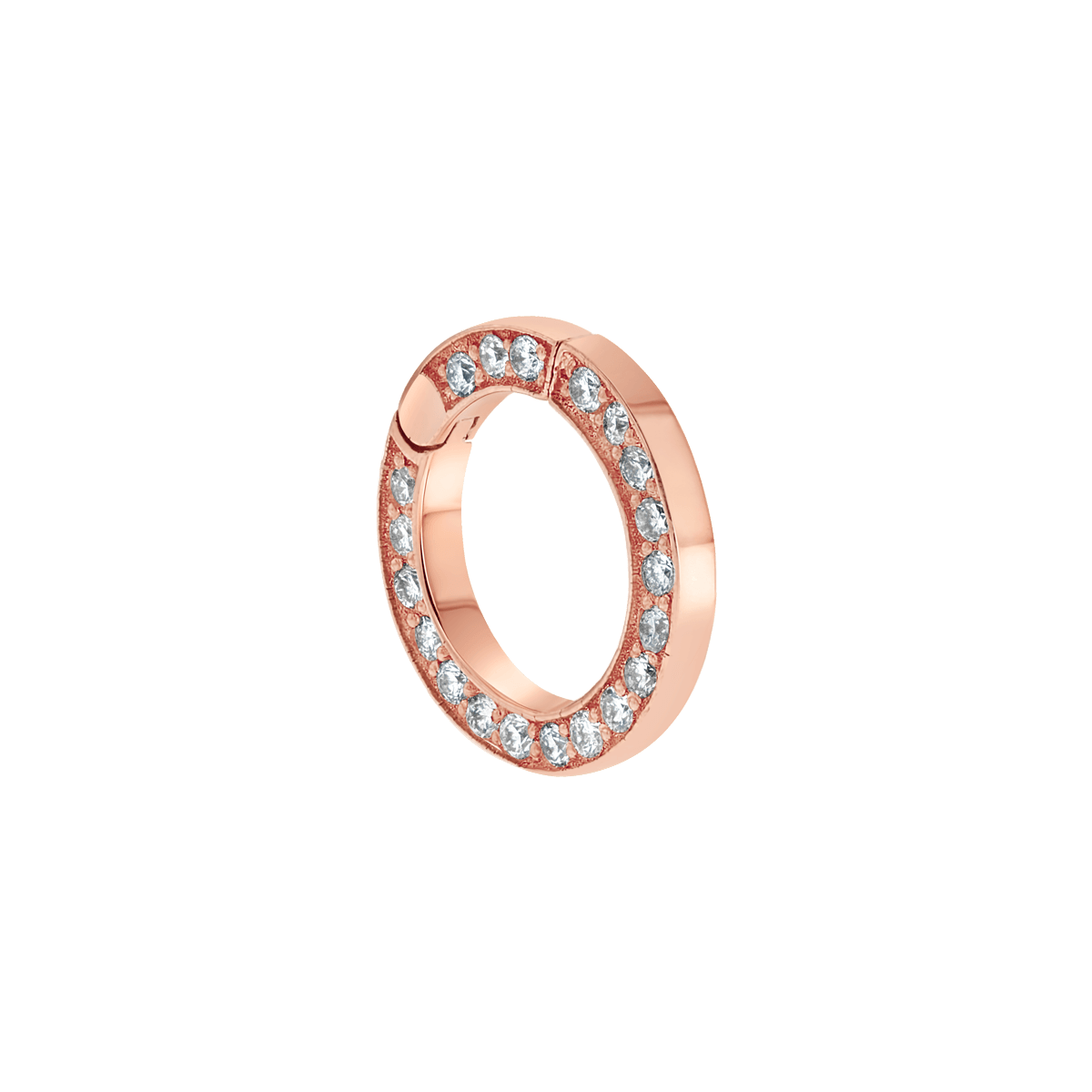 Diamond Round Charm Connector I607