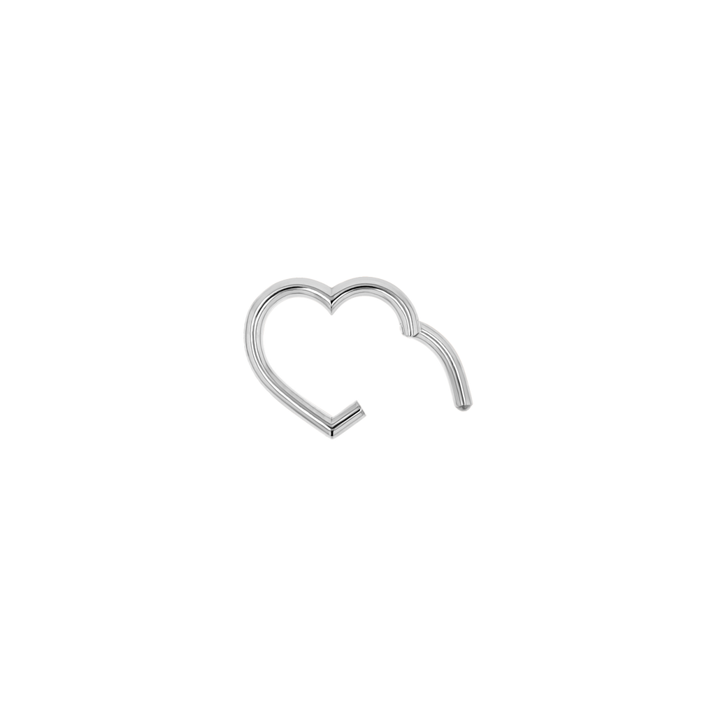 Heart Charm Enhancer Connector Y7785
