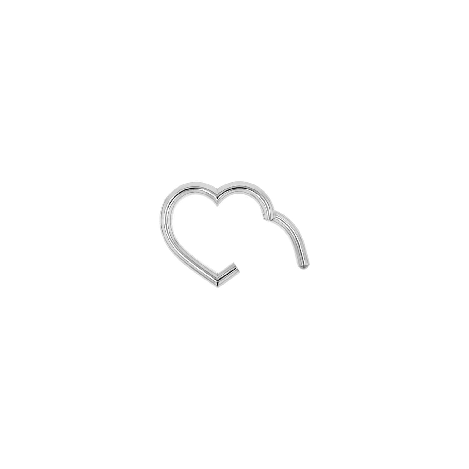 Heart Charm Enhancer Connector Y7785