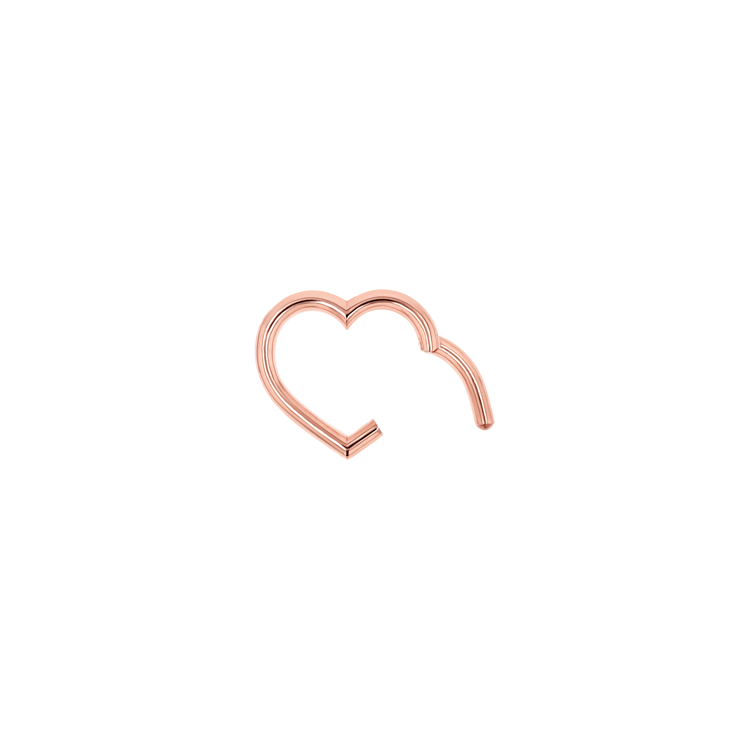 Heart Charm Enhancer Connector Y7785