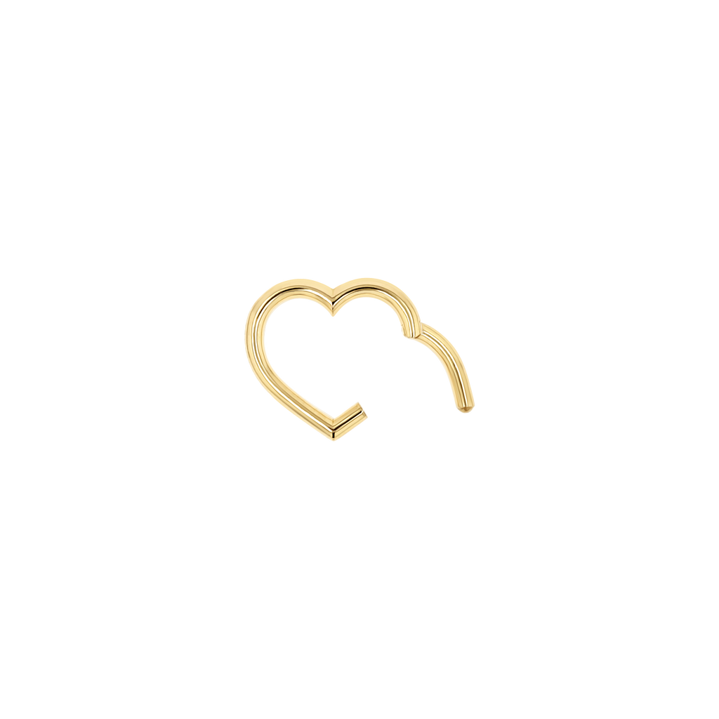 Heart Charm Enhancer Connector Y7785