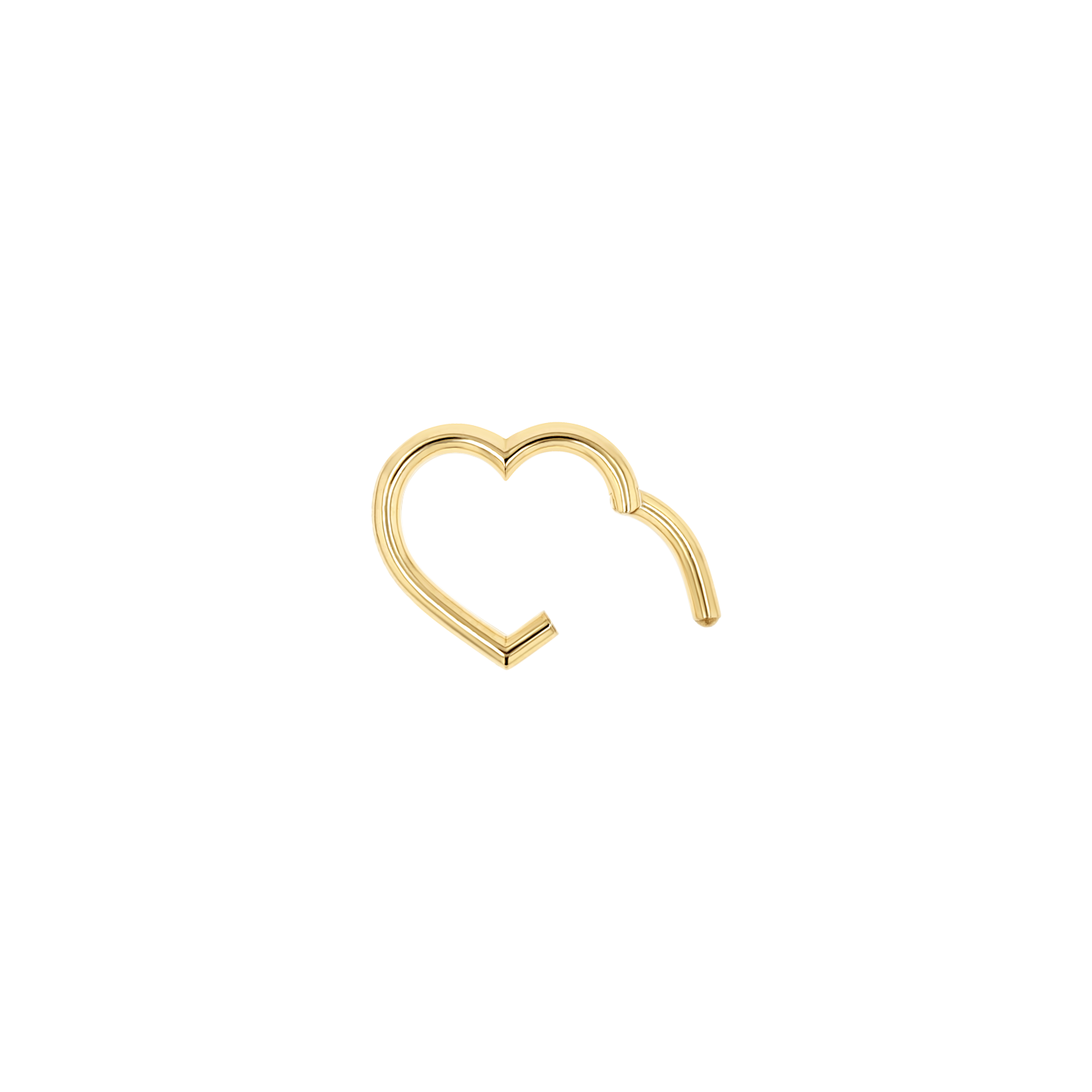 Heart Charm Enhancer Connector Y7785