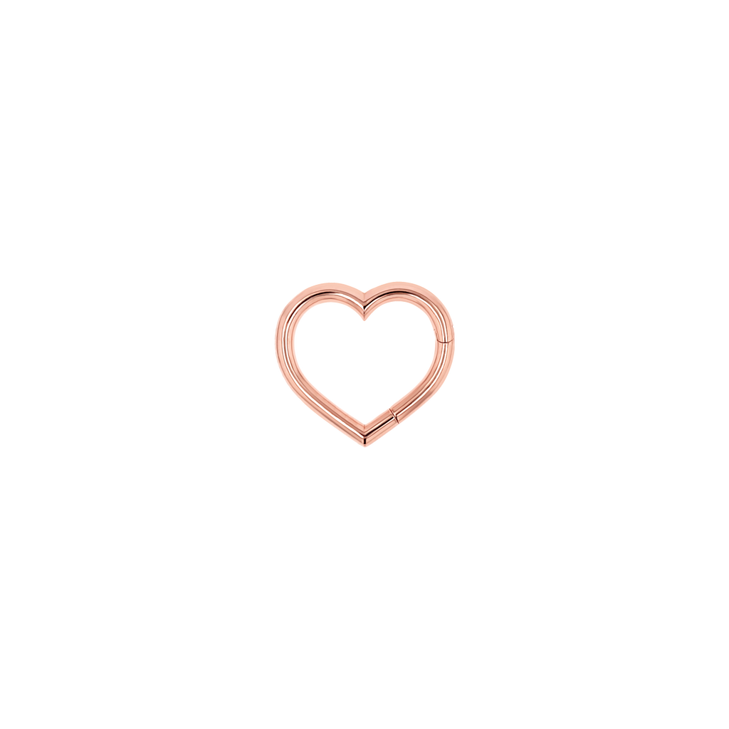 Heart Charm Enhancer Connector Y7785
