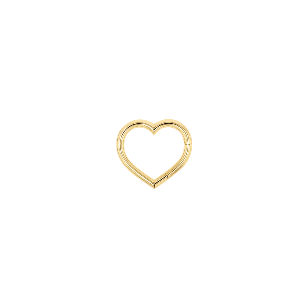 Heart Charm Enhancer Connector Y7785